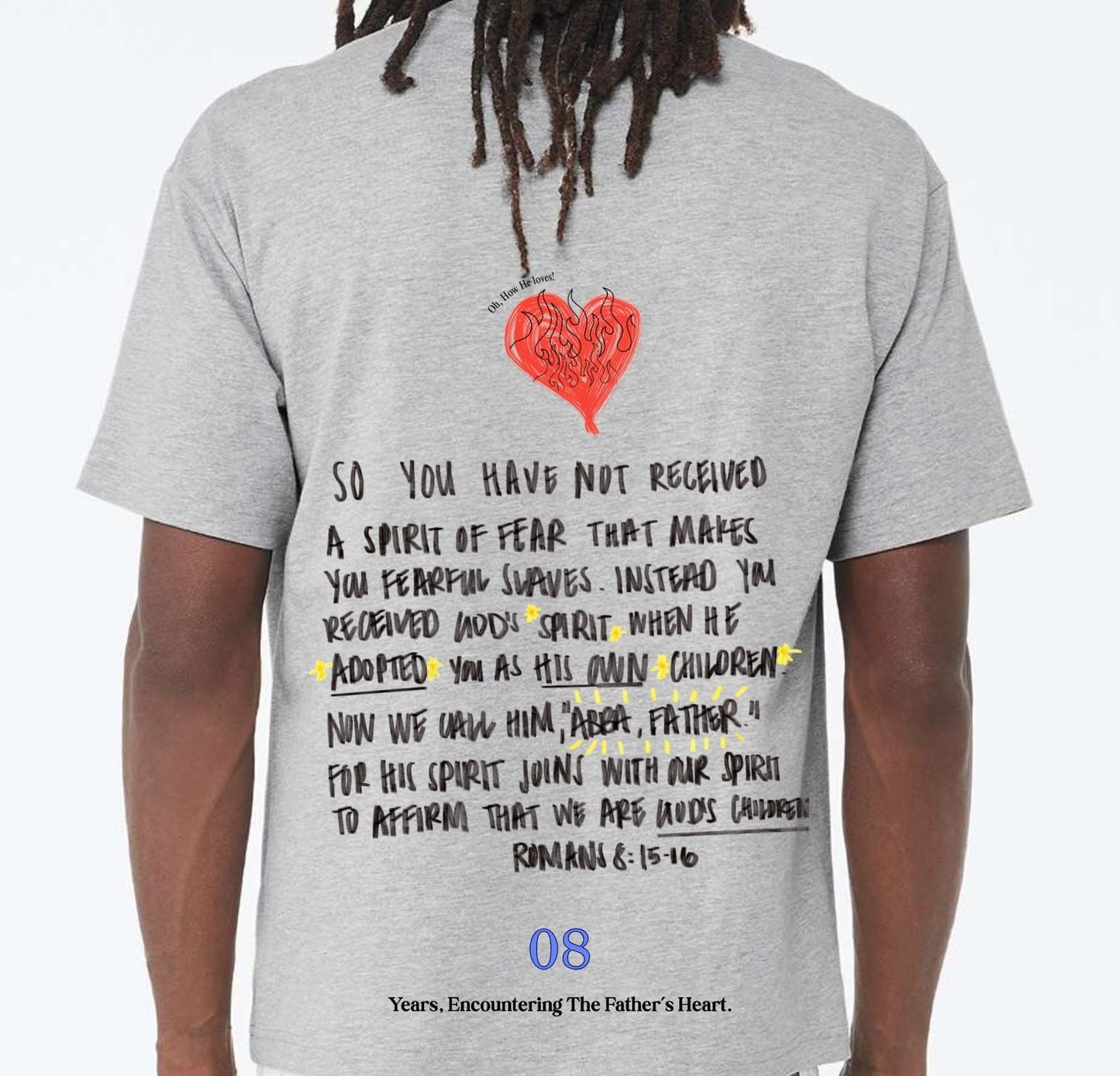 Abba’s House Romans 8 Tee