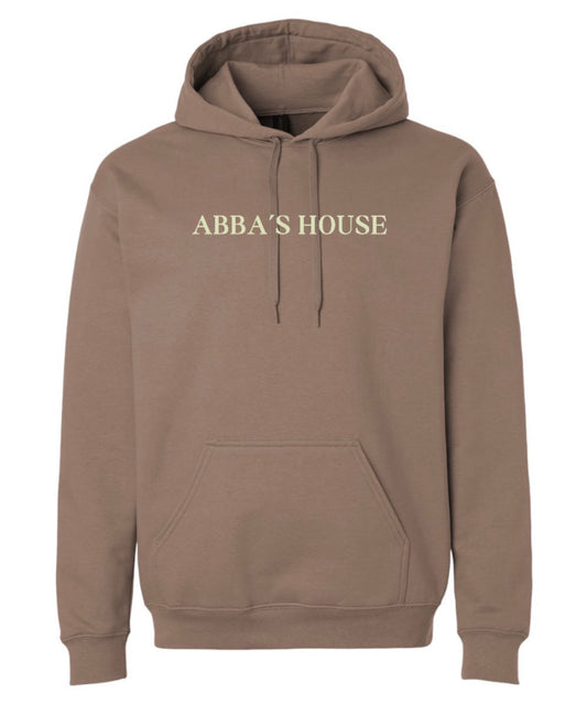 Abba's House Brown Hoodie